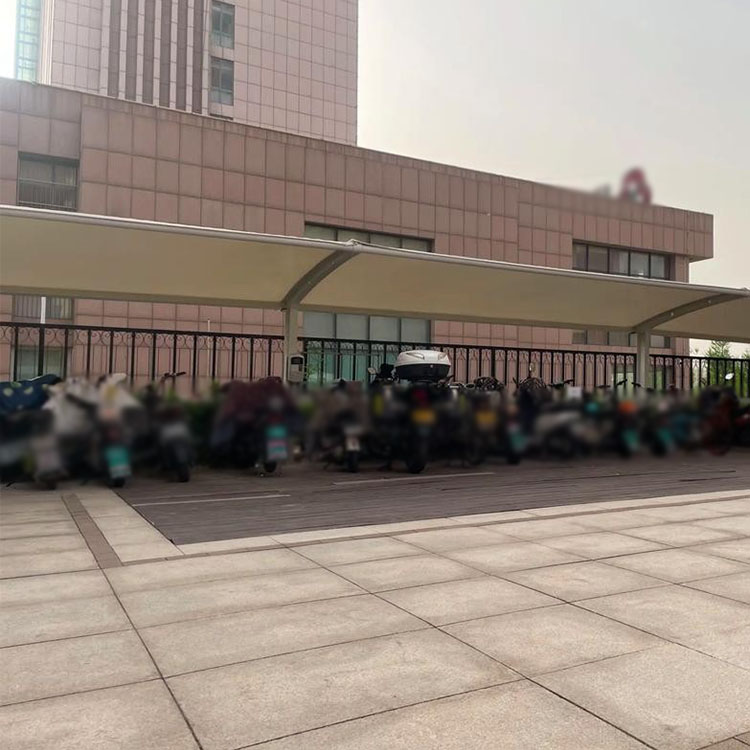 临沂膜结构电动车棚